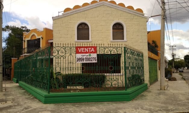 A razón de 8 salarios por día sube el precio de las casas en Yucatán