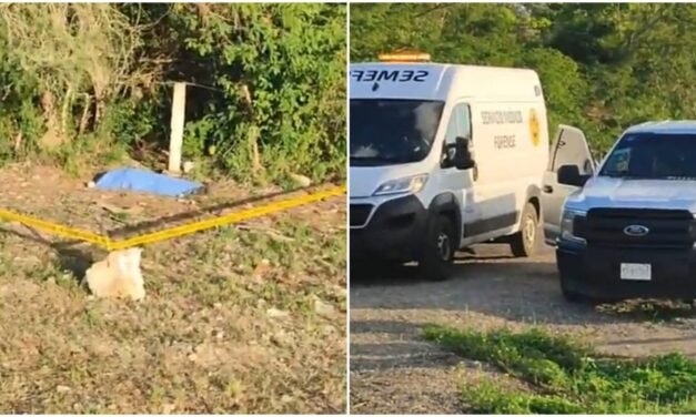 Hombre muerto en carretera Mérida-Campeche, puente de Tanil