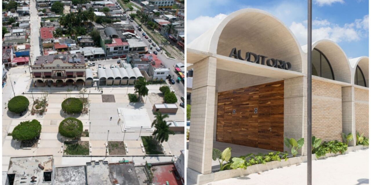 Mejoramiento urbano: cinco obras de Sedatu en Escárcega, Campeche