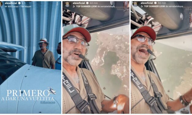 “Potrillo” en el aire: descansa Alejandro Fernández en Mérida