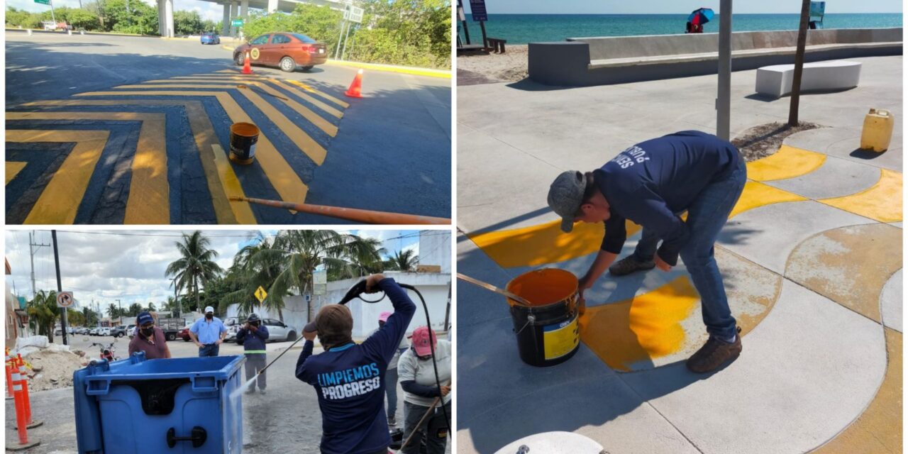 Se preparan en Progreso para la temporada vacacional de verano