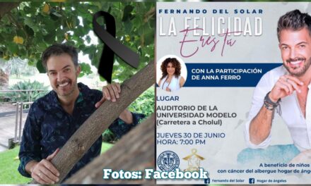 Fernando del Solar y “La Felicidad Eres Tú”, no llegaron a Mérida