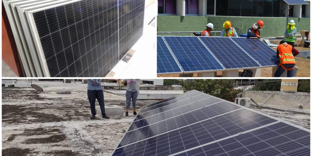 Paneles solares con subsidio a estados de península de Yucatán