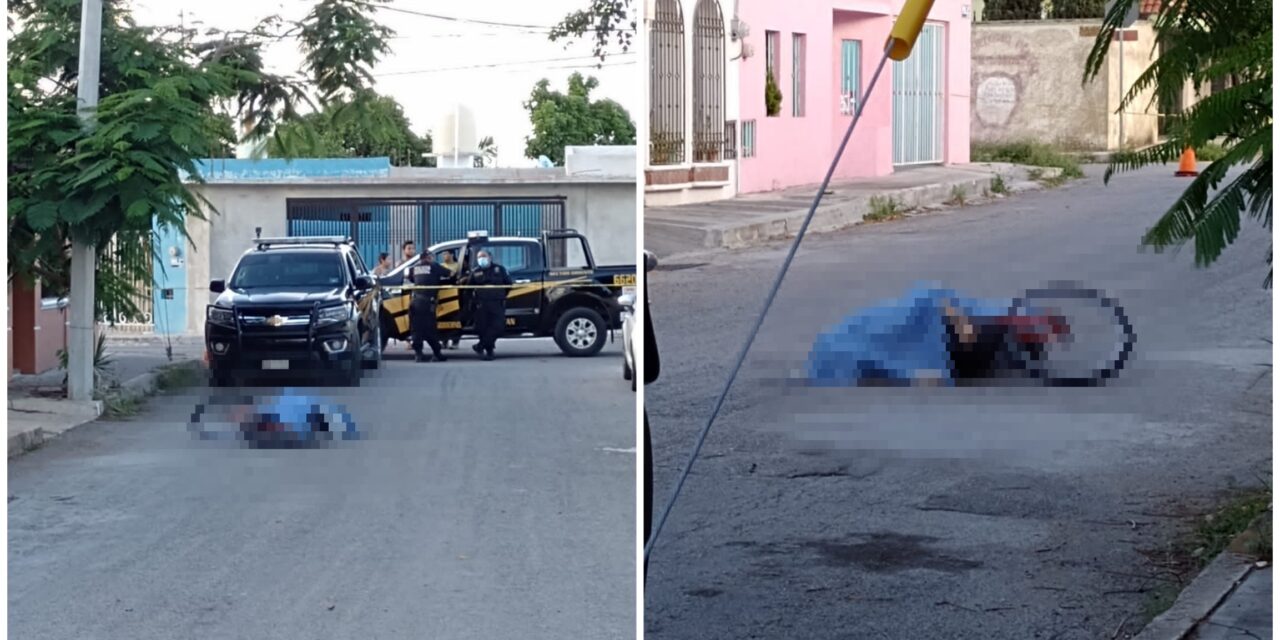 Sorpresiva muerte de ciclista en calle de Polígono 108