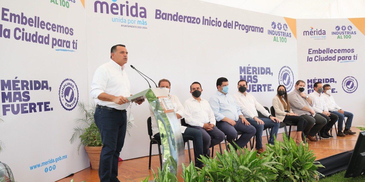 Lanzan programa de servicios públicos para industrias en Mérida