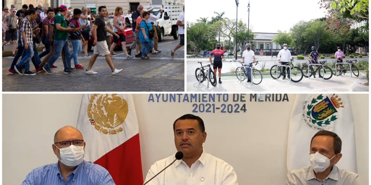 Centro histórico Mérida: baja velocidad y fomento a bicicleta