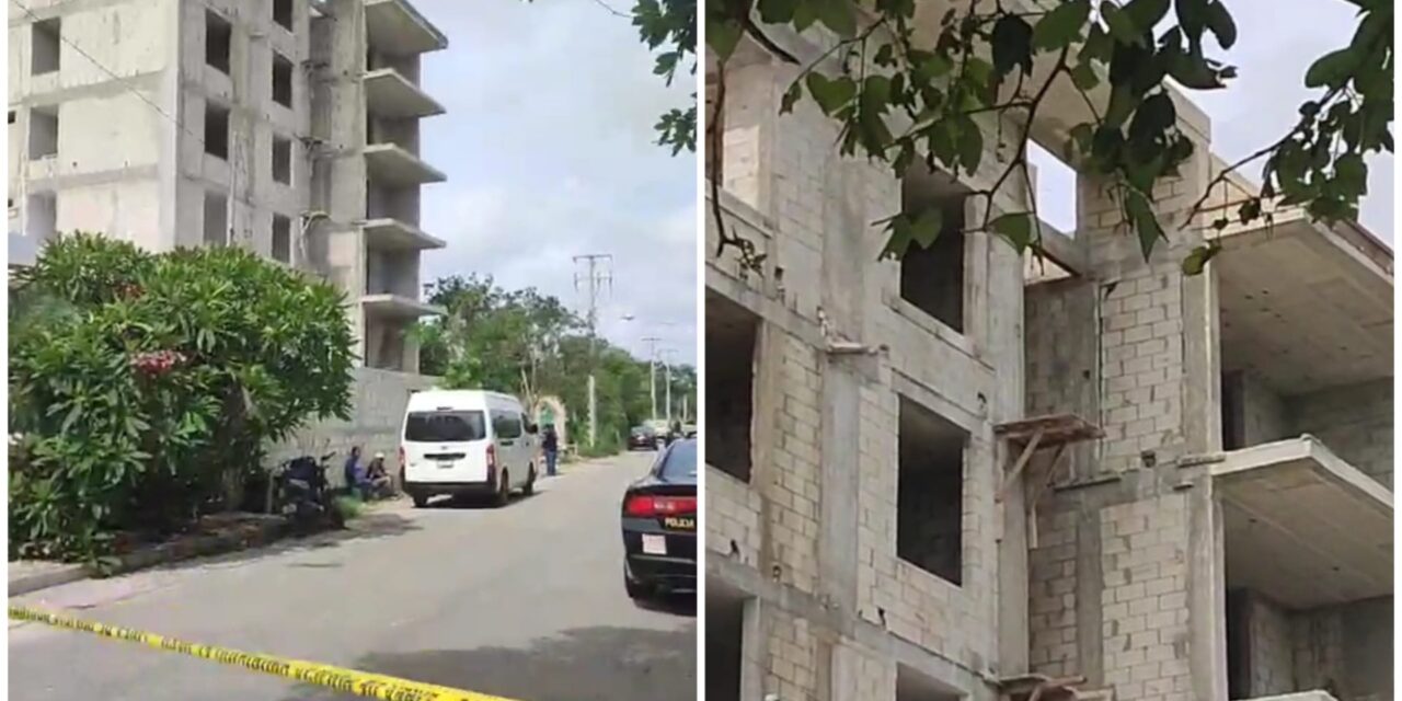 Albañil adolescente cae y muere en construcción en Montebello