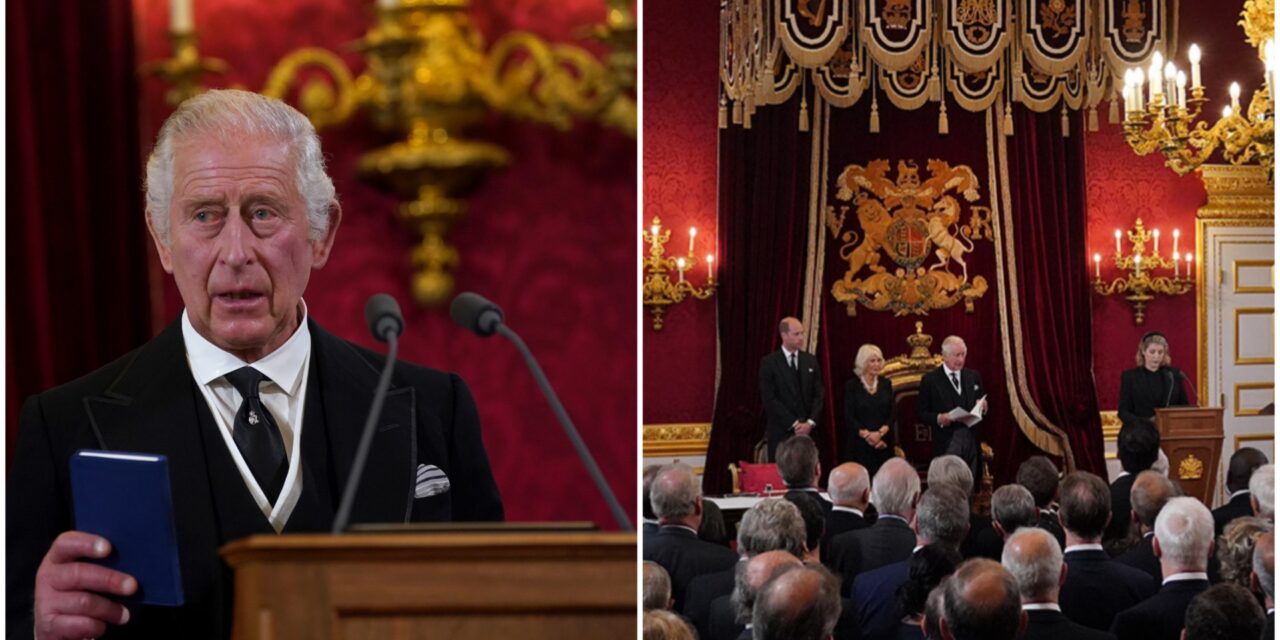 Reino Unido vive la proclamación de Carlos III en sucesión de Isabel II