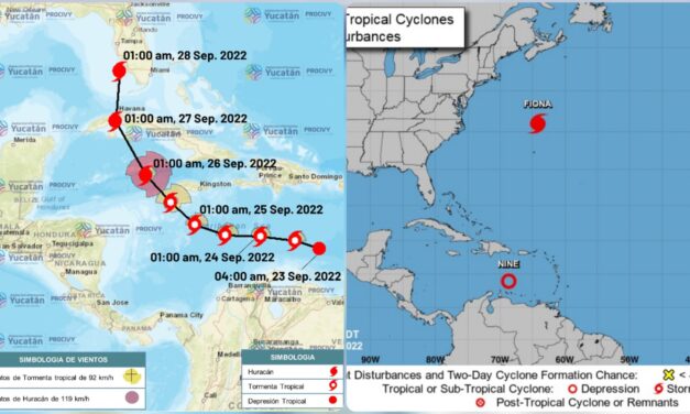 Potencial ciclón no tocaría península de Yucatán