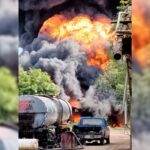 Incendio de “petróleo y combustibles” en carretera Umán-Tebec
