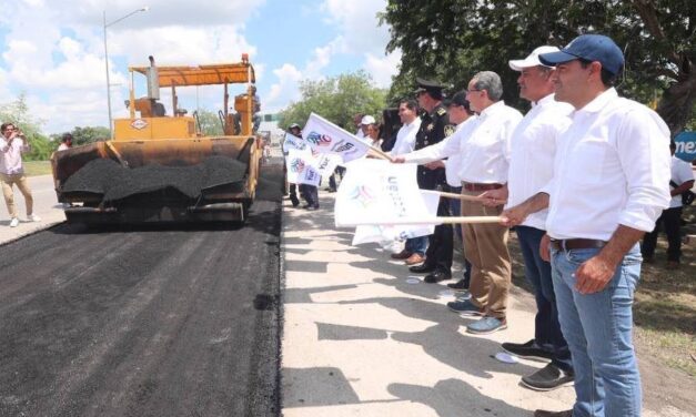 Tercera etapa de repavimentación de periférico Mérida llevará 4 semanas