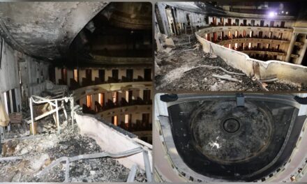 Es oficial: corto circuito detonó incendio en Teatro Peón Contreras