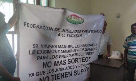 Extrabajadores federales en Yucatán, con carencias médicas y de fármacos