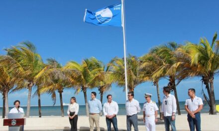 Recertificación internacional “Blue Flag” a playa de Progreso
