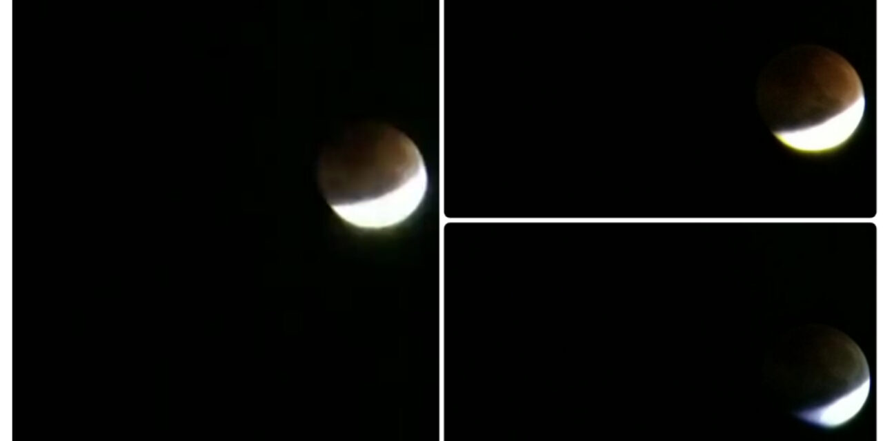 Eclipse de Luna en Yucatán, visibilidad trastocada por mal tiempo