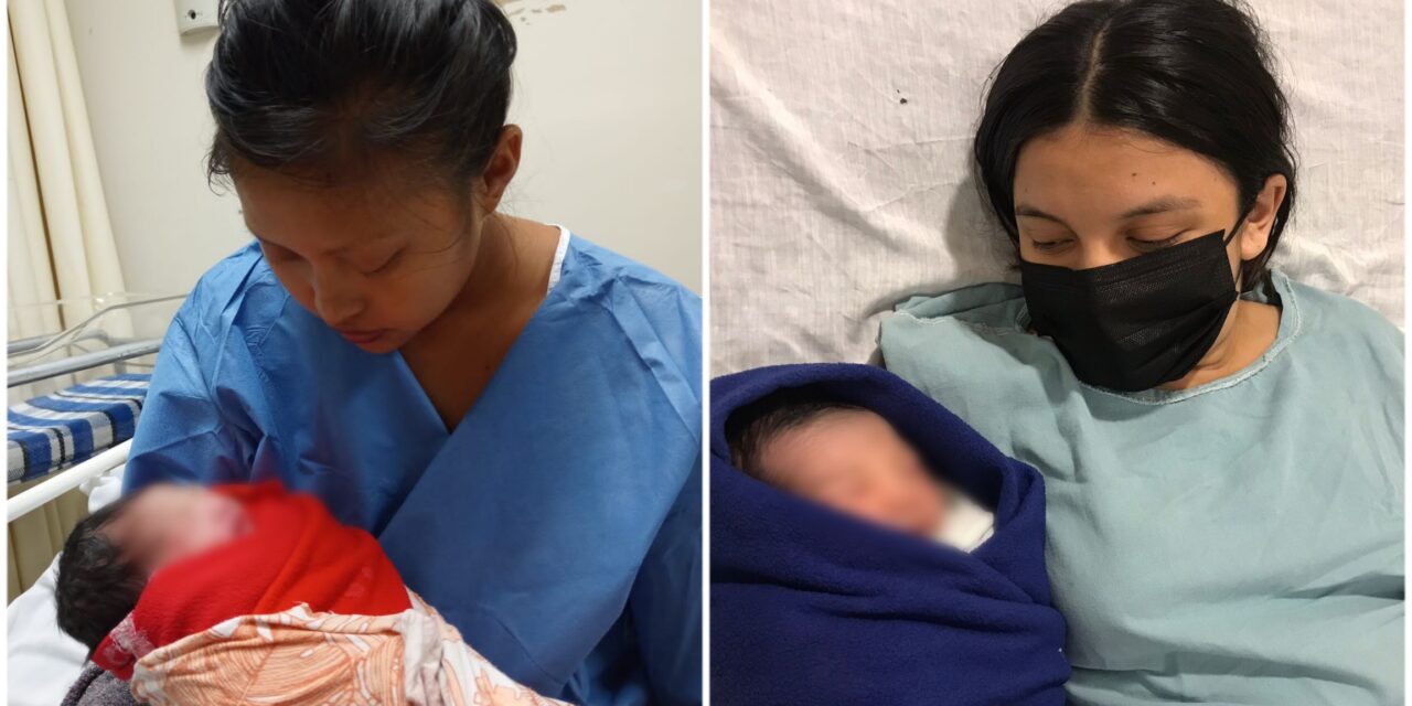 Dos niñas y cinco niños, primeros bebés de Navidad en Yucatán