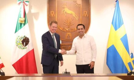 Cooperación entre Yucatán y Suecia en temas de medio ambiente, economía y atracción de inversiones a la entidad