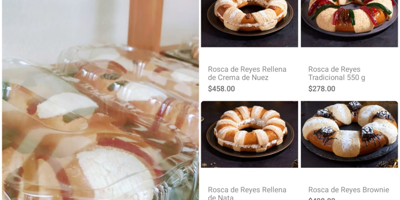 Complica a familias Rosca de Reyes, hasta 33 por ciento más caras este año