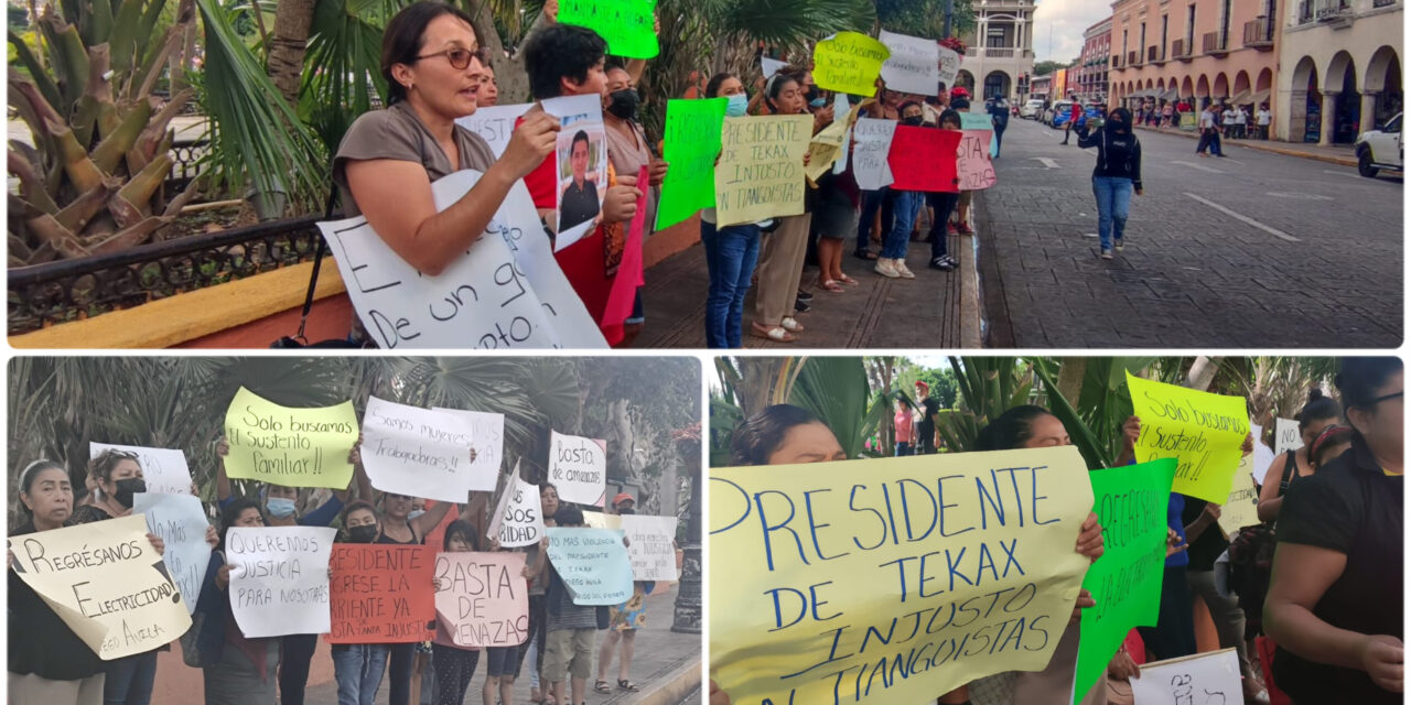 Comerciantes de Tekax acusan abusos, amenazas y despojo en su municipio