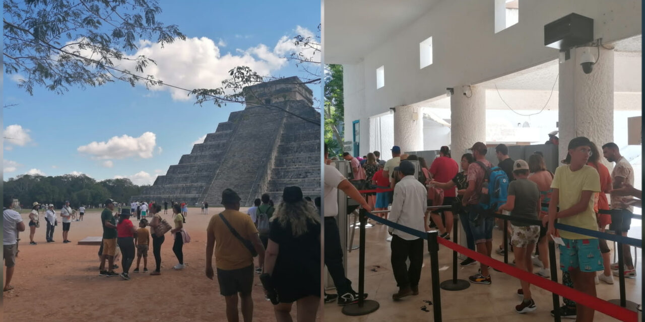 Reactivan flujos de visitantes a Chichén Itzá tras bloqueos