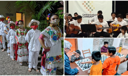 Centro Cultural Cansahcab, semillero de futuros talentos en artes y destrezas