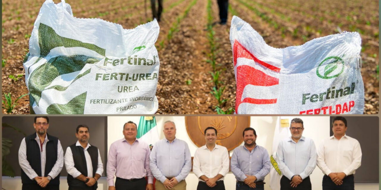 Entra Yucatán al programa federal de Fertilizantes para el Bienestar