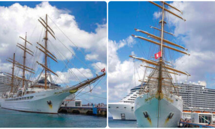 Crucero ‘Sea Cloud Spirit’, en viaje peninsular: Cozumel y Progreso