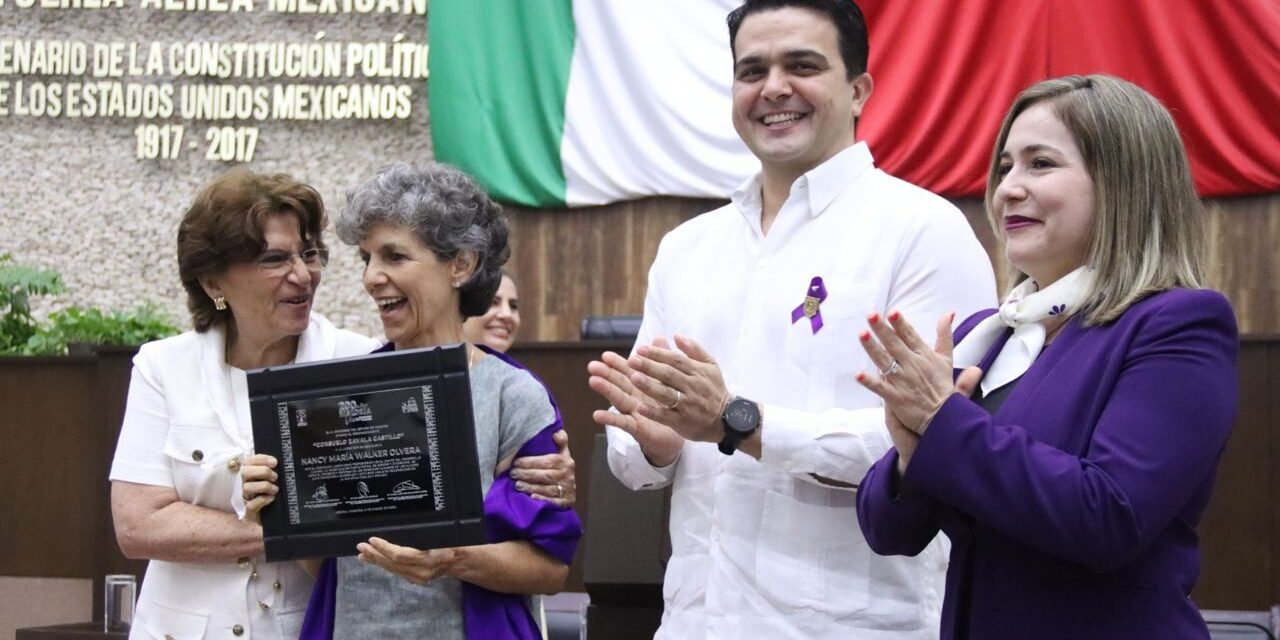 Nancy Walker Olvera, Reconocimiento “Consuelo Zavala Castillo”