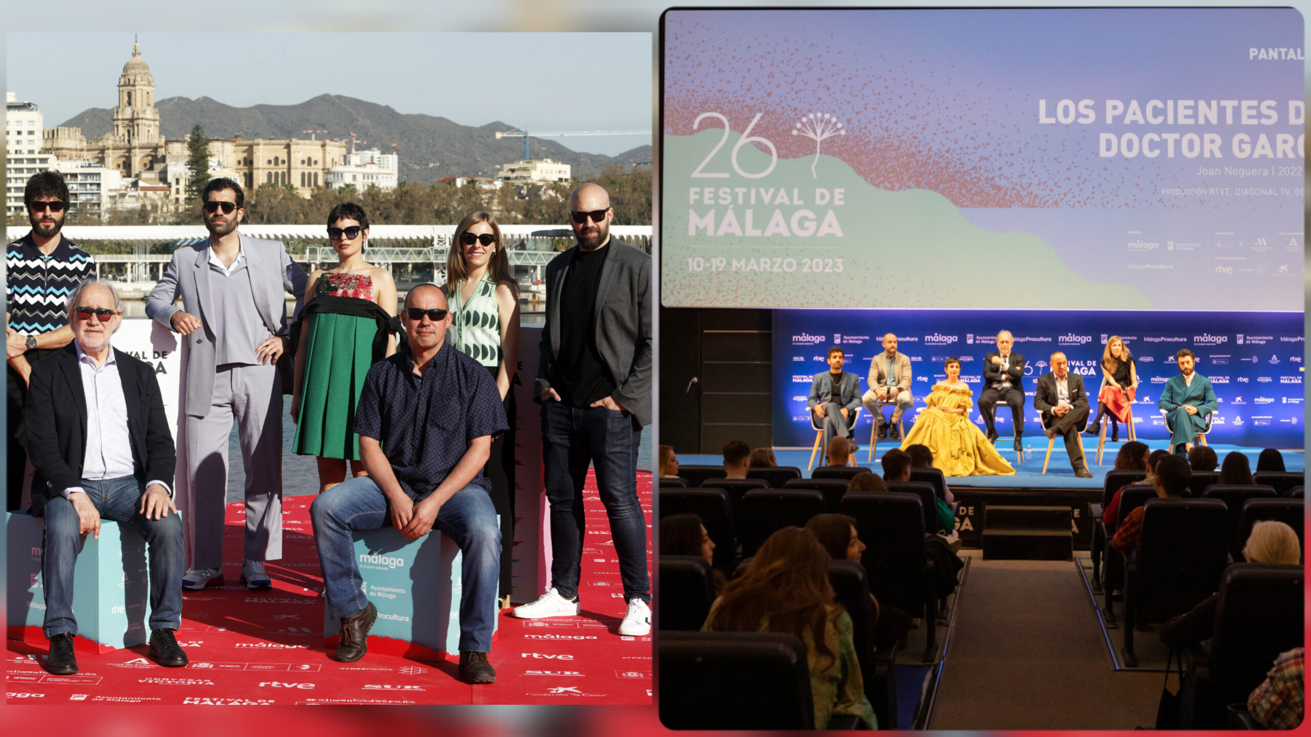 Málaga sirve como escenario para la adaptación televisiva del