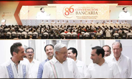 Yucatán vive ‘momento histórico’.- Vila en Convención ABM