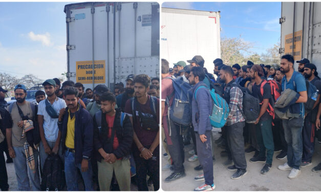 Frustran caravana de migrantes en Umán; detenidos 32 extranjeros