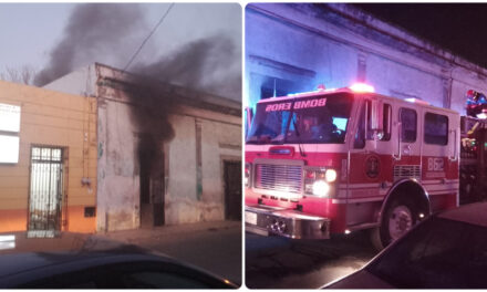 ‘Descuido’ ocasiona incendio en casona del centro de Mérida