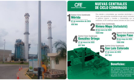 Retrasan inicio de operación de dos nuevas plantas eléctricas en Península de Yucatán