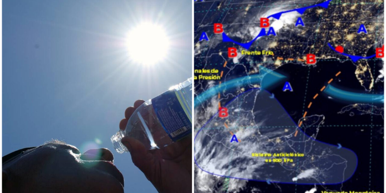 Fin de semana caluroso y con escasas lluvias en Yucatán