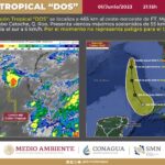 Esperan efímera tormenta tropical al sur de golfo de México