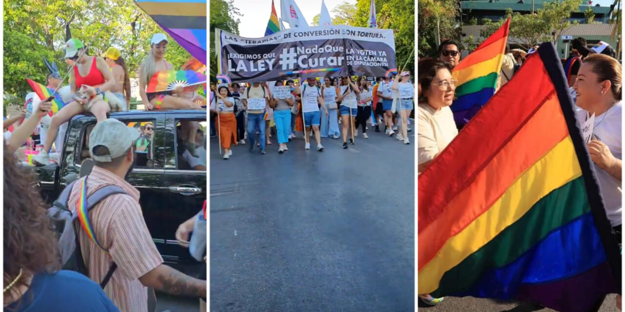 Marcha Del Orgullo Con Colores De La Diversidad Sexual En Mérida Lectormx 9764