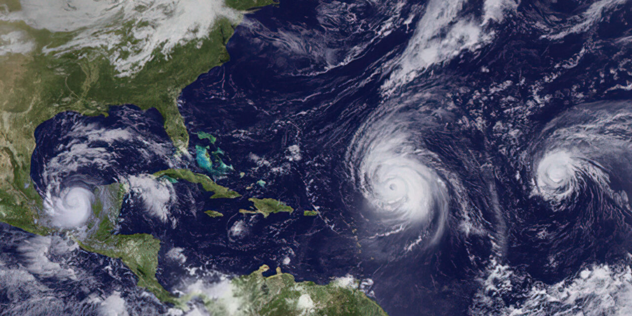 Huracanes y ciclones tropicales en Atlántico, ¿normal o menor?