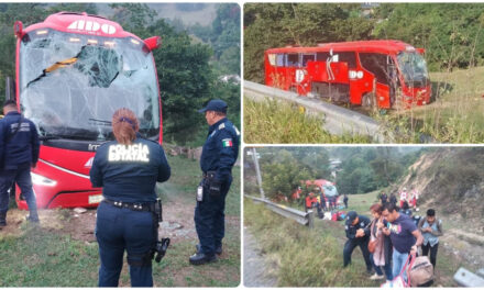 Carreterazo en Hidalgo: 19 pasajeros en autobús que salió de CdMx