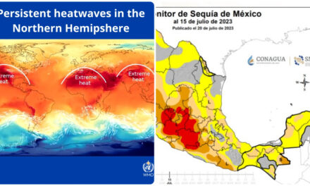 Clima en ‘ebullición’ y península de Yucatán anormalmente seca