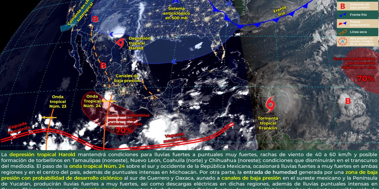 Lluvias en Yucatán: dónde han caído más y el temporal en puerta
