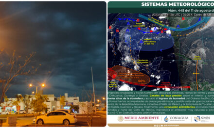 Onda tropical 22, ‘de moderada a fuerte’, noche sábado en Yucatán