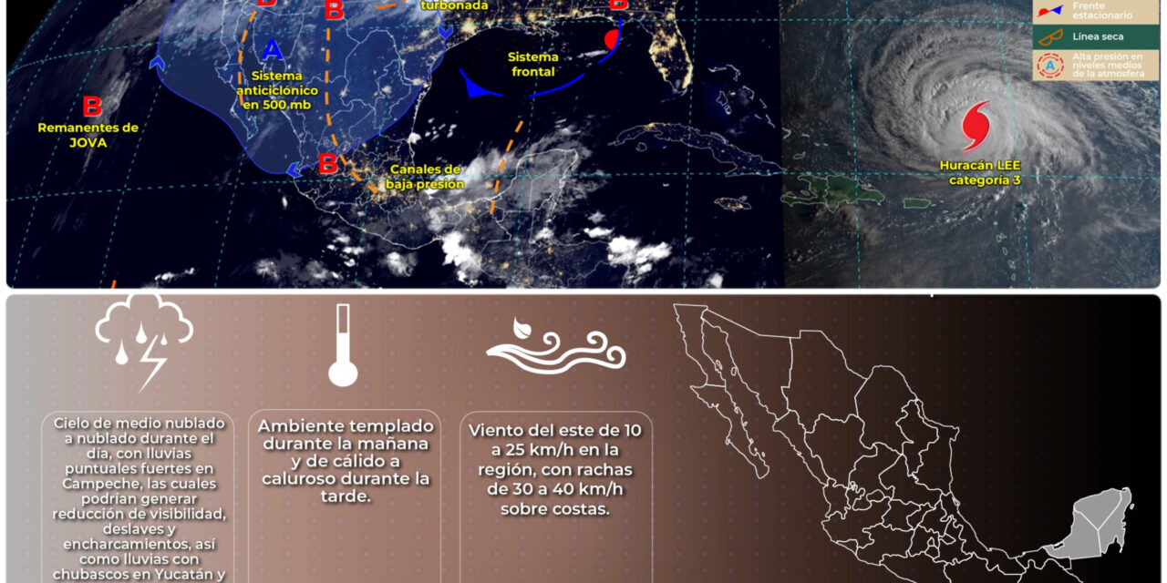 ¿Cómo estará el clima noche del Grito y desfile del 16?