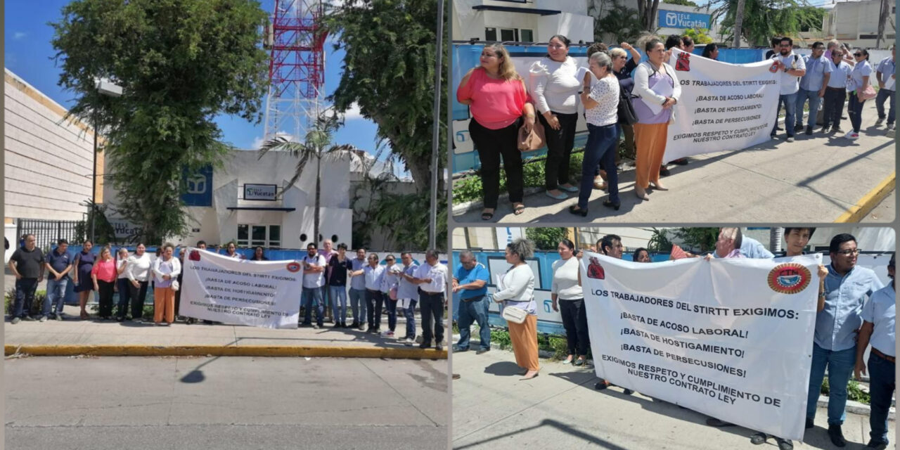 Sindicalistas de Tele Yucatán quieren pagos extras