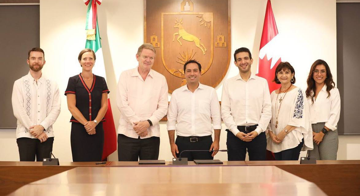 Yucatán y Canadá renuevan cooperación en variados campos
