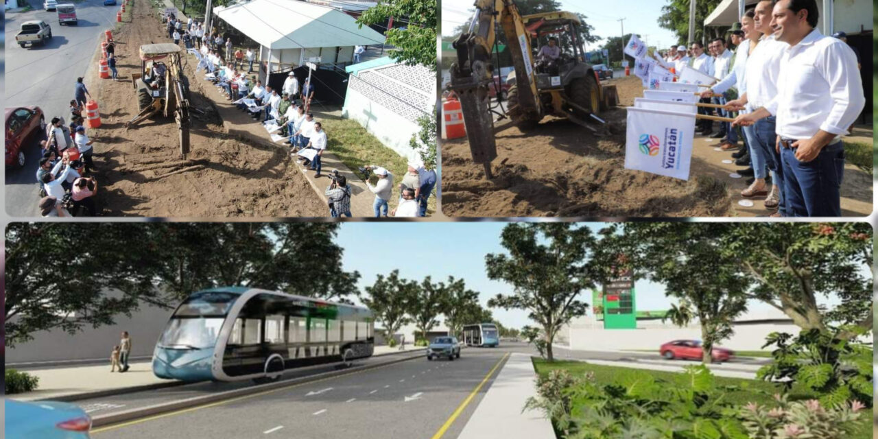 Tramo Centro-Facultad de Ingeniería del Ie-tram, en construcción