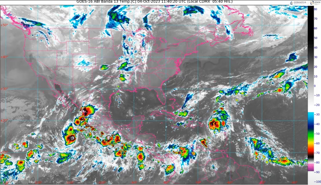 Se espera baja de lluvias en Yucatán, al menos por una semana