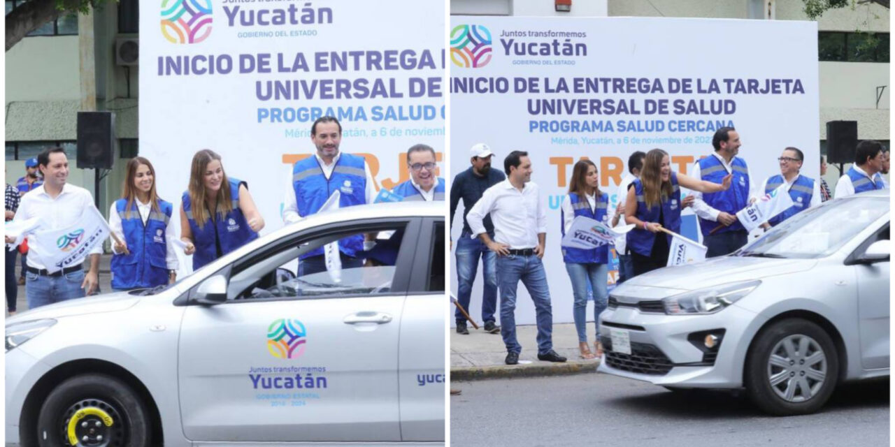 “Asistentes del Pueblo’ llevan Tarjeta Universal de Salud a familias de Yucatán