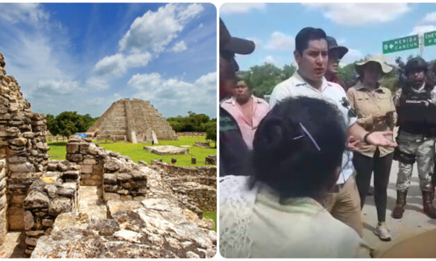 Ejidatarios de Telchaquillo exigen pago por zona arqueológica Mayapán