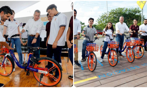 “En Bici” Mérida: 300 bicicletas y 53 estacionamientos
