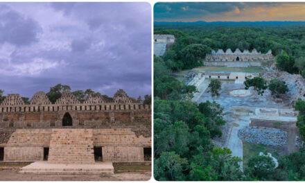 Nuevos atractivos de Uxmal: cuadrángulos y basamentos con templos